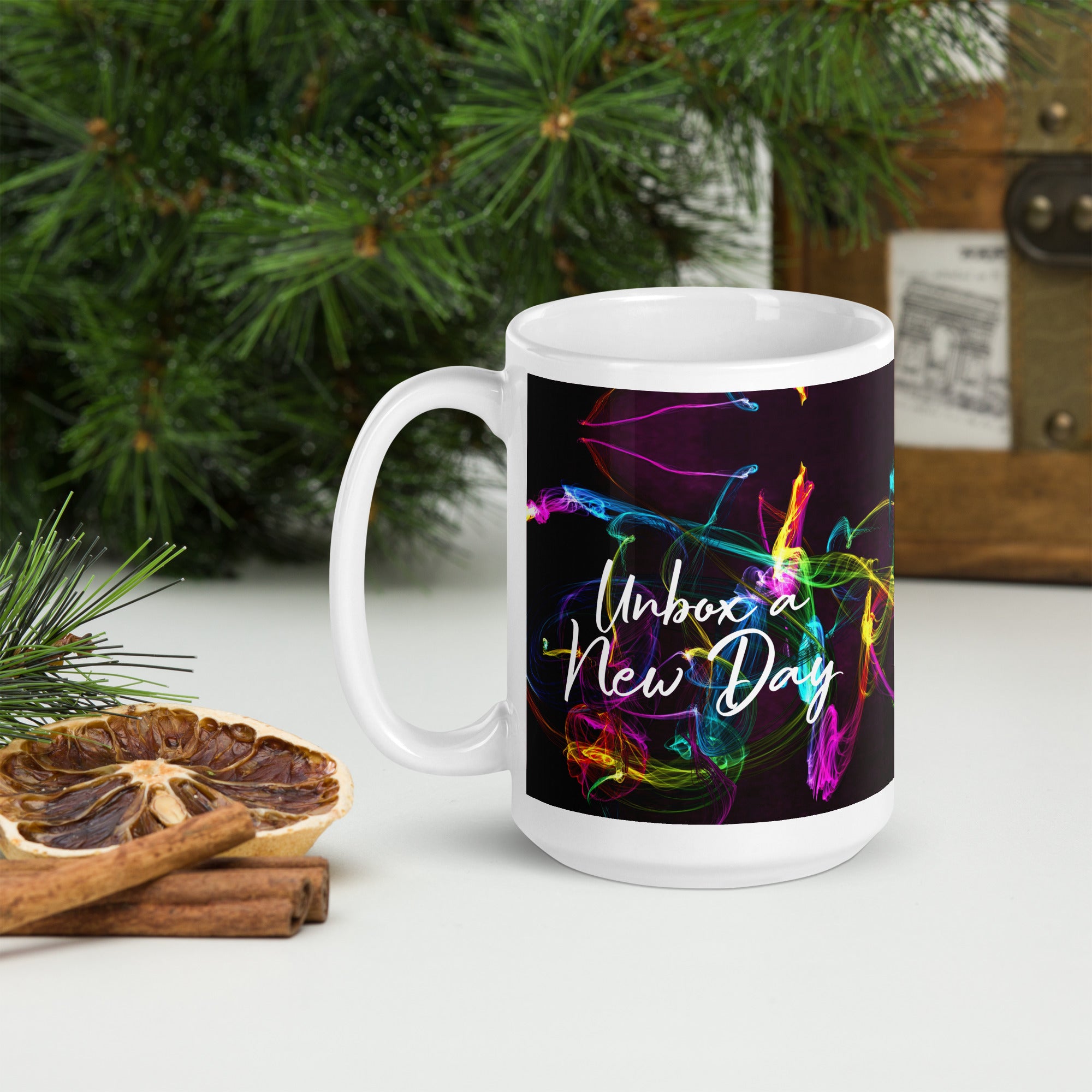 Personal Coffee Mug- "Unbox". Gift For Her. WickedYo